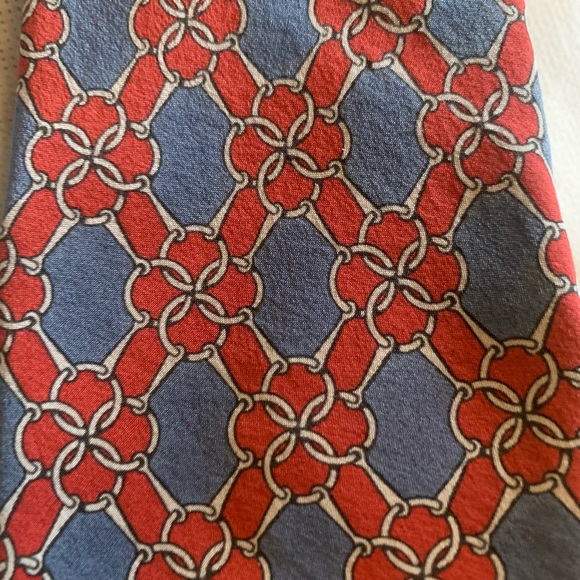 Vintage Hermes silk tie - Picture 3 of 5